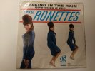 The Ronettes, Walking in the Rain Girl Group Original picture sleeve 45 Record