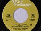 JAMES COTTON BLUES BAND: Feelin' Good 45 (dj) Blues & R&B