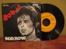 SINGLE DAVID BOWIE - SORROW  PORTUGAL 1974