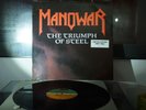 6 - MANOWAR - The triumph of Steel LP   Running wild Virgin steele Iced earth