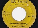 JUMP BLUES   Jump Jackson : Midnight Shuffle / Riding In My Jaguar   La Salle 45