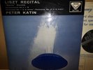 $DECCA SXL 2183 WBg ED1 *PETER KATIN* LISZT RECITAL* 1ST ISSUE BLUE TEXT* NM