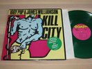 IGGY POP & JAMES WILLIAMSON GREEN VINYL LP - KILL CITY / IMR 1018 PRESS in MINT