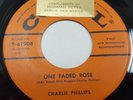 CHARLIE PHILLIPS Sugartime / One Faded Rose 1958 NM  BUDDY HOLLY Coral 9-61908