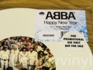 Abba Happy New Year White Vinyl Limited edition With Unique Promo Sleeve