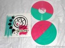 BLINK 182 Self Titled VINYL half green/pink /500 mark hoppus Travis Barker
