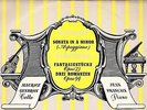 LXT 2857 O/G UK - GENDRON - SCHUBERT - ARPEGGIONE - SCHUMANN CELLO PIECES - EX+