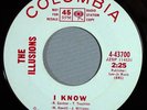HEAR IT 60's Garage Promo 45 rpm record The Illusions 