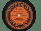 c 78 RPM Sam Johnson/Ben Friedman Timely Tunes C-1583 in E-