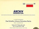ARCHIV STEREO - FOURNIER - BACH - SUITES FOR SOLO CELLO 5 & 6 - EX