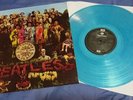 The Beatles Sergeant Pepper's Lonely Hearts Club Band Rare Transparent Blue...