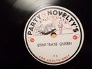 PARTY NOVELTY'S 78 RECORD 17/High flying mama/Strip tease queen/RAY RAE BOURBON