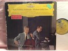 FOURNIER / GULDA LP Beethoven orig DGG SLPM 138 082 german STEREO tulips