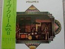 CREAM LIVE CREAM VOLUME II 2 JAPAN VINYL LP WITH OBI NEARMINT MW2127