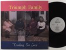 TRIUMPH FAMILY Looking For Love TFP LP NM modern soul boogie gospel SHRINK HEAR