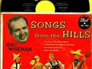 MAC WISEMAN SONGS FROM THE HILLS COUNTRY BOPPER  E.P. 45 RPM