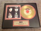 KISS I Was Made For Lovin' You 24kt Gold Plated Record Dynasty Casablanca Gene