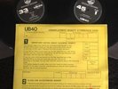 UB40 - Signing Off Vinyl LP + 12” Single Black Printed Inner Sleeves GRADLP 2