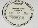 Best Of Leonard Cohen-ORIGINAL 1975 US White Label PROMO LP-NEAR MINT