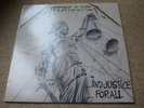 Metallica ....And Justice For All LP Vertigo UK 1st Press Ex+/Ex+ [Double]