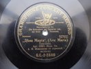 Russian 78rpm NEZHDANOVA Ave Maria, Bach-Gounod G+T 1908