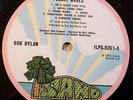 Bob Dylan LP Planet waves UK Pink Island rim 1st Press A-1U B-1U SHRINK & INSERT