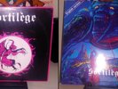 Sortilege DOUBLE-LOT-1ST press-mini45 and Metamorphosis English VINYL (Rave/Banz