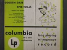 GOLDEN GATE QUARTET: Golden Gate Spirituals LP (10