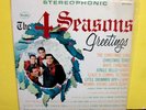 FRANKIE VALLI/THE FOUR SEASONS VEE JAY STEREO VINYL LP  4 SEASONS GREETINGS 1963