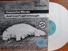 MAXI-SINGLE - DEPECHE MODE = JUST CAN'T GET ENOUGH (WHITE VINYL) - SYNTH-POP