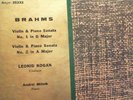 LEONID KOGAN - Brahms Sonatas - Mitnik  Angel 35332