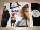 Inxs Signed LP - Kick / Original Autographed Michael Hutchence in Mint