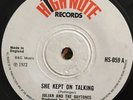 JULIAN GAYTONES She Kept On Talking HIGH NOTE HS059 1972 Vinyl 7” EX Judy Mowatt