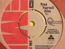 QUEEN - KEEP YOURSELF ALIVE - Original UK 1st press. Freddie Mercury / Brian May