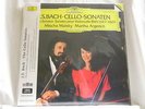 J.S. BACH Sonatas Cello & Piano MARTHA ARGERICH Mischa Maisky 180 gram SEALED LP
