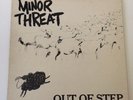 MINOR THREAT Out Of Step EP Dischord No 10 US 1983 VG+ 1ST PRESS BLACK BACK 05D