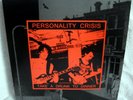 PERSONALITY CRISIS Take A Drunk To Dinner LP PUNK ROCK Hardcore BLACK VINYL Rare