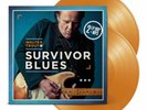 WALTER TROUT 'SURVIVOR BLUES' 180g Orange Coloured Double VINYL LP (2019)