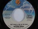 Modern Soul 45 RITCHIE JONES Can't Build A Fire In The Rain FANTASY promo HEAR