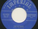 FATS DOMINO on Imperial Script [5058] —THE FAT MAN— r&b rocker 45 | US ORIG