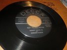 45RPM Decca Sammy Davis Jr. + Carmen McRae, Baby It's Cold Outside sharp E E- E