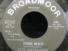 Dave Bartholomew-Junk Man/Hey Hey-New Orleans Rare Soul Funk 45-Broadmoor-HEAR