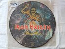 IRON MAIDEN piece of mind...PICTURE DISC USA CAPITOL-SEAX-12306  YEARS 1983