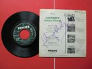 JOHNNY HALLYDAY  EP 45T  REF 437126 AVEC DEDICACE AU VERSO