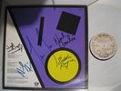 LP SPLIT ENZ: true colours, Cover Purple/Yell,Signiert,Autogramme,Autograph,1981
