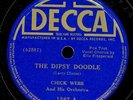 CHICK WEBB.ELLA FITZGERALD.THE DIPSY DOOGLE/MIDNITE IN A MADHOUSE.78 DECCA 1587