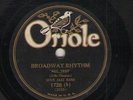 78 rpm Dixie Jazz Band (Luis Russell)/Continental Dance Oriole 1728 in V+ Hear