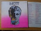MOTT THE HOOPLE MOTT UK 1ST 69038 VINYL LP PROMO STICKER / DIE CUT ACETATE