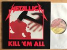 LP Metallica „Kill ‘em all“ UK First Pressing 1984 OIS washed