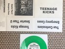 Undertones- Teenage Kicks, 1994 EP/green vinyl/poster sleeve